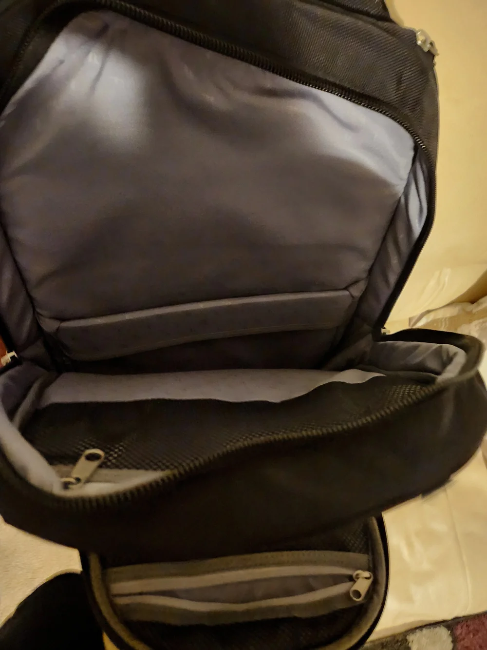 TekniPlex Black Men's Backpack by Brenthaven